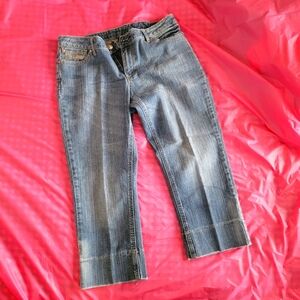 Denim Capris Pants